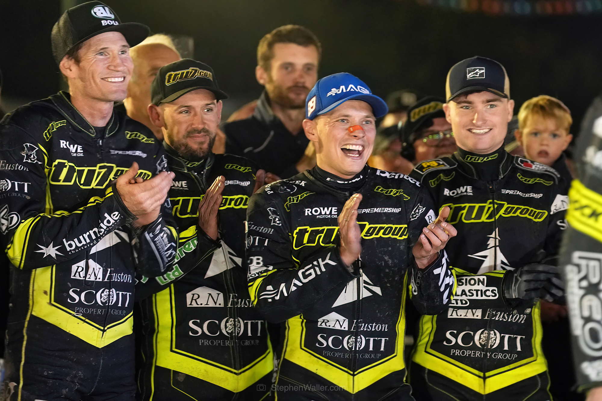 Ipswich Witches riders in action during the Grand Final