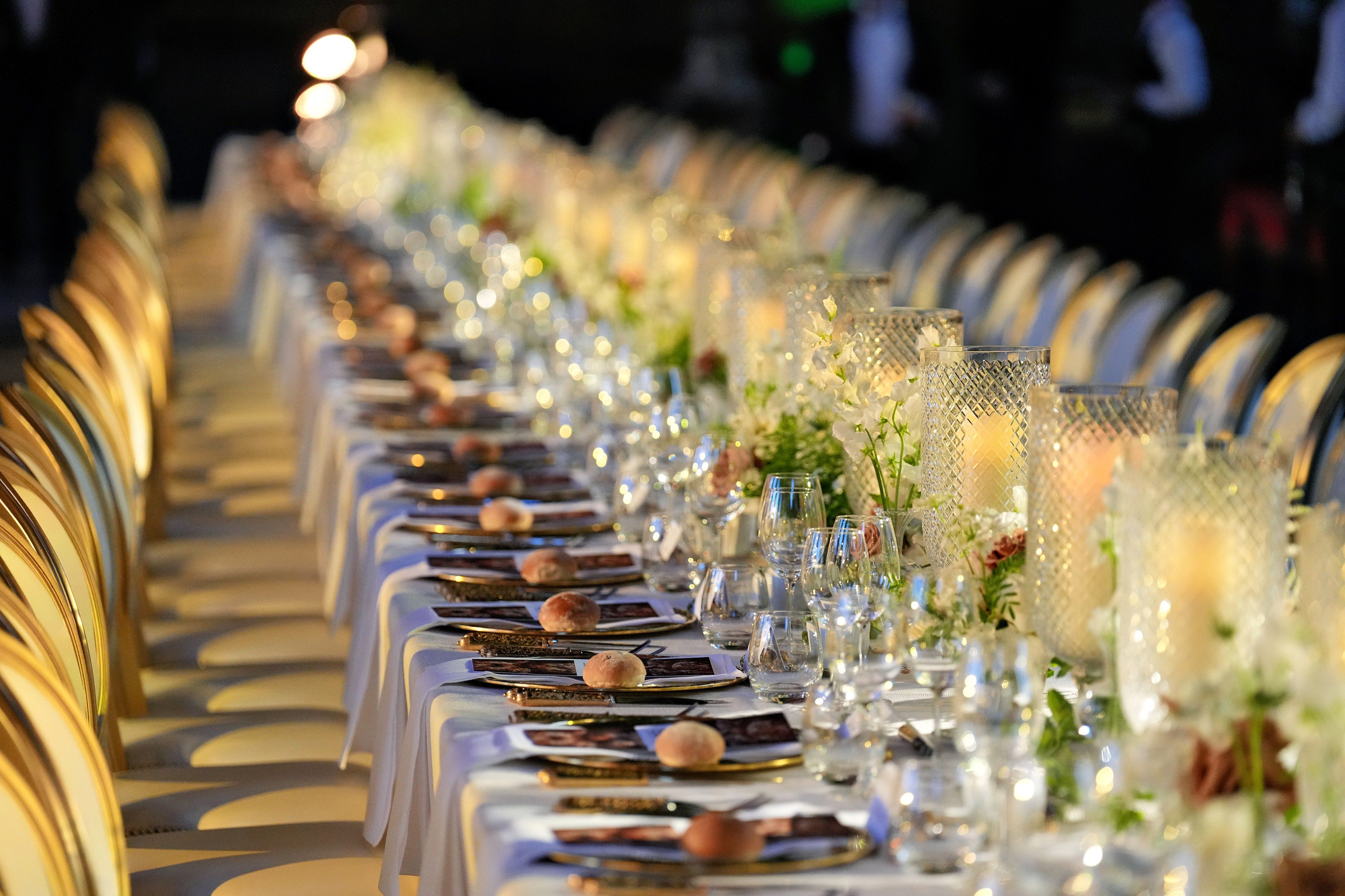 The Painted Hall at the Old Royal Naval College during the anniversary gala