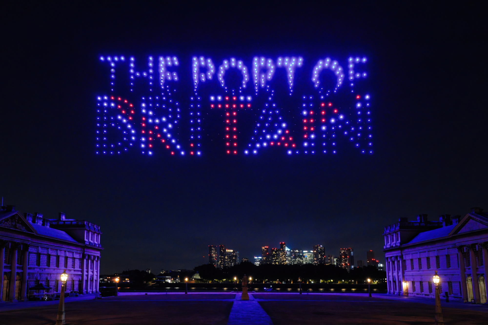 Final moments of the Port of Felixstowe 150th anniversary celebration